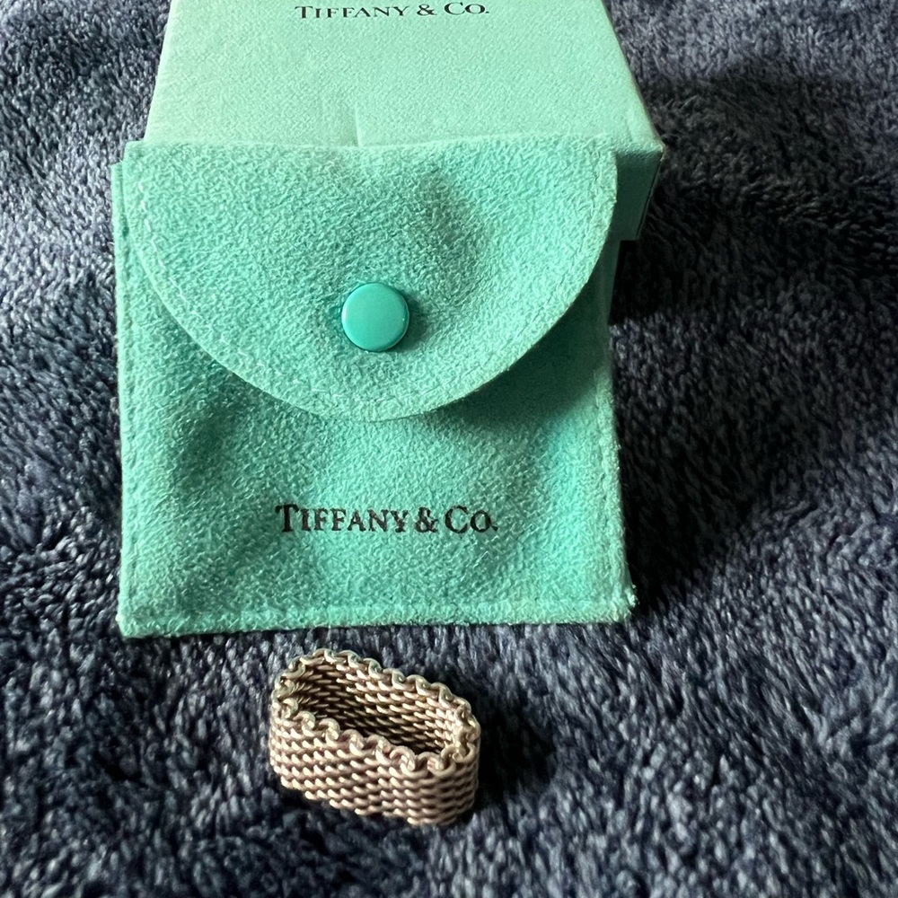 Tiffany & co Somerset ring size 4.5